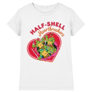 Girl's Teenaged Mutant Ninja Turtles Valentine's Heartbreakers T