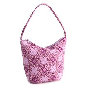 Vera Bradley Women's Outlet Cotton Slouchy Bucket Shoulder Bag - 1 of 3