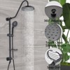 ALEXOUN Shower Head with Handheld Shower System with 8" Rain Shower Head (Rough-in Valve Included) - 2 of 4
