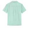 Men's Linen Shirts Short Sleeve Casual Button Down Shirts Lightweight Summer Beach Shirt with Pocket - 2 of 4