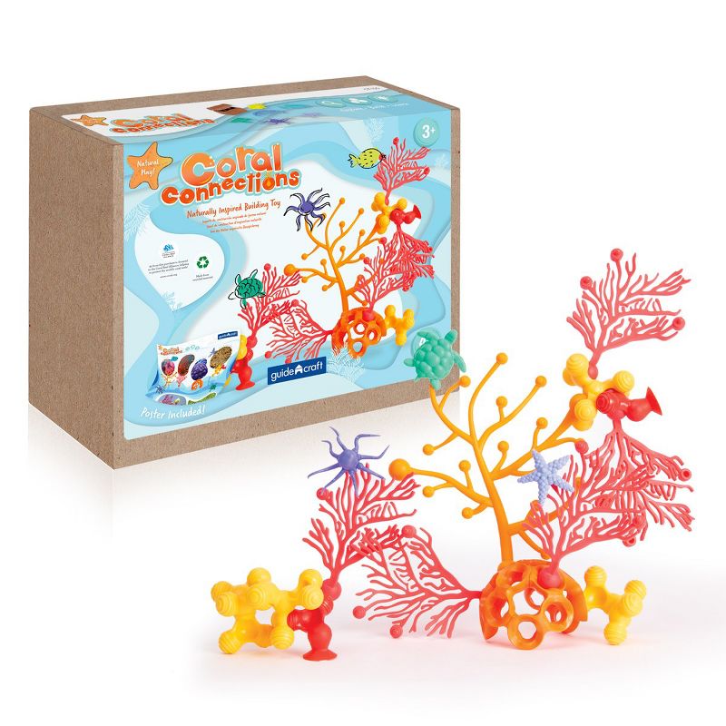 Guidecraft Coral Connection Set - 40 Piece, 1 of 7