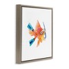 Stupell Industries Goldfish Pet Snorkel Gear Floating Frame Canvas Art - 2 of 4