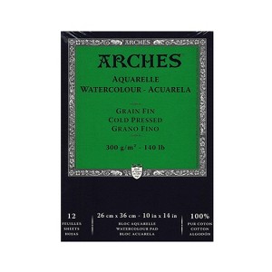 Arches Watercolor Pad 10 In. X 14 In. Cold Pressed 140 Lb. (25836) - 1 of 1