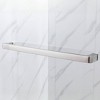 NicBex Shower Door 76" H Frameless Single Sliding Shower Doors, 5/16" (8mm) Thick Tempered Glass with Explosion-proof Film - 3 of 4