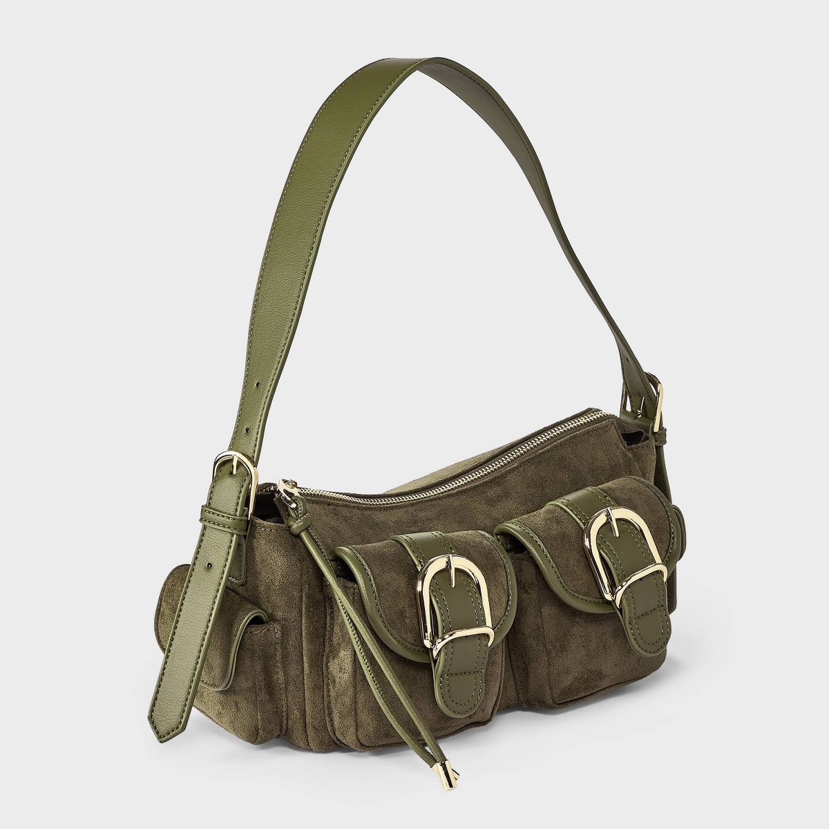 Cargo Buckle Pocket Shoulder Bag - Universal Thread™ - thumbnail 3