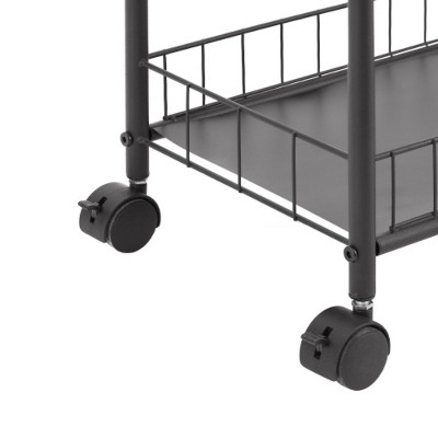 LunaLulinlk Kitchen Slide Out Storage Tower Rack