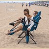 ARROWHEAD OUTDOOR Folding Hammock Camp Chair with Detachable Footrest, Stabilized Feet, Padded Headrest and Seat, Large Cup Holders, 300 LBS Weight - 4 of 4