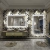 Apmir Super Bright 192 LEDs/m Front LED Lighted Anti-Fog Tempered Glass Bathroom/Vanity Mirror with ETL & 3-Year Warranty - 3 of 4