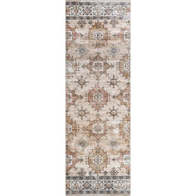 Nuloom Finley Pet Friendly Machine Washable Vintage Distressed Area Rug