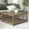 Galano Heron Square Coffee Table - Knotty Oak - 2 of 4