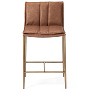 Maven Lane Gerard High Back Vegan Leather Counter Height Bar Stool - 3 of 4