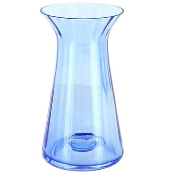 Blue Rose Polish Pottery Optic Light Cobalt Vase