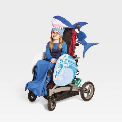 Kids' Adaptive Shark Halloween Costume Kit One Size Fits Most - Hyde and EEK! Boutique™: Wheelchair Friendly