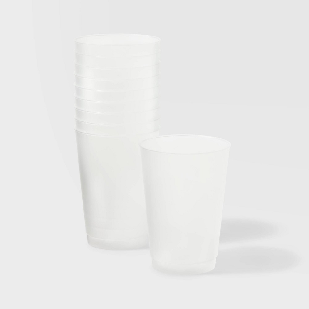 Photos - Glass 10ct 12.3 fl oz Clear Reusable Cups - Spritz™