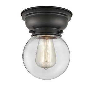 Beacon - 1 Light Flush Mount In Industrial Style-7.15 Inches Tall and 6.25 Inches Wide - 1 of 1