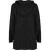 Anna-Kaci Women's Comfy Oversized Pullover Hoodie - Medium ,Black - 2 of 4