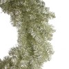 Northlight Metallic Artificial Double Tinsel Christmas Wreath - 24" - Champagne Gold - Unlit - 2 of 2