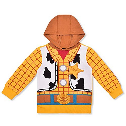 Disney Toddler Disney Relaxed Fit Long Sleeve Hooded Basic Sweatshirt -  Yellow 3t : Target
