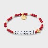 Little Words Project University of Oklahoma Beaded Bracelet - 2 of 4