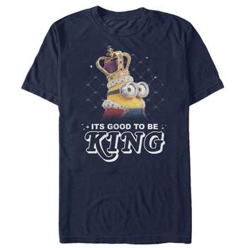 Men's Despicable Me Minion Good to Be King T-Shirt