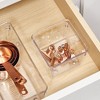 iDesign Drawer Organizer Bins - Set of 6 - Clear - 3 of 4