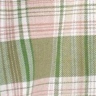 olive blush plaid