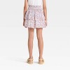 Girls' Floral Woven Skort - Cat & Jack&#8482 - 2 of 3