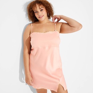 Women's Satin Mini Slip Dress - Wild Fable™ - 1 of 3