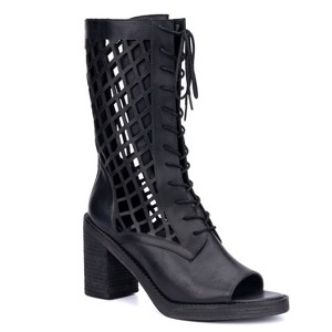 Vintage Foundry Co. Women's Normandy Open Toe Boot - 1 of 4