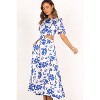 Petal and Pup Womens Aminah Puff Sleeve Dress - 3 of 4