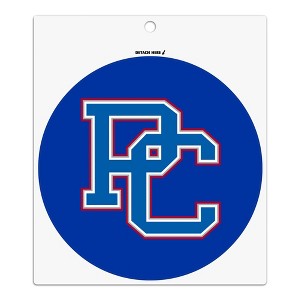 Presbyterian College Primary Logo Automotive Car Refrigerator Locker Vinyl Circle Magnet - 1 of 4