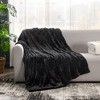 Cozy Bliss Faux Fur Throw Blanket – Plush Bubble-Shaped Plush Throw for Couch, Sofa, and Bedroom - 3 of 4