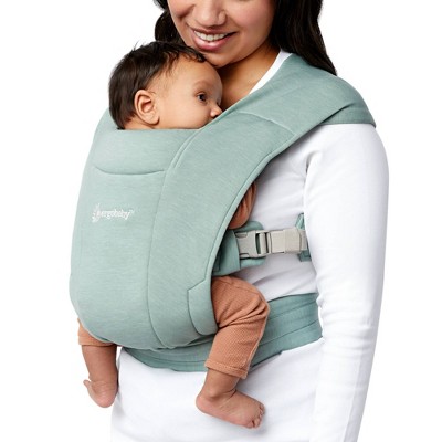 Ergobaby Embrace Cozy Knit Newborn Carrier for Babies - Jade
