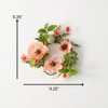 Sullivans Peachy Poppy Wreath - 3 of 3