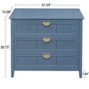 NicBex Wide 3-Drawer Dresser,Modern Dressers for Bedroom,Chest of Drawers for Living Room,Kids Room,Hallway,American Style - 3 of 4