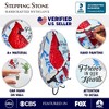 Forever in our Hearts Cardinal Stepping Stone, 9.5" Winter Garden Decorative Resin Figurine| OrnamentallyYou - 2 of 4