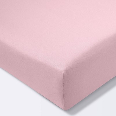 Fitted Crib Sheet Solid - Cloud Island™ Pink