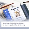 Canson Artist Series Mixed Media Art Book, Fabric Cover, Side Wire Binding, 56 Sheet, 5.8x8.3 inch - 3 of 4