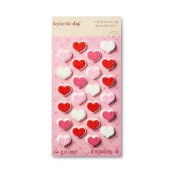 Valentines Hearts Candy Card - 24ct - Favorite Day™