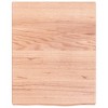 vidaXL Wall Shelf Light Brown 15.7 in.x19.7 in.x(0.8 in.-1.6 in.) Treated Solid Wood Oak - 4 of 4