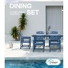 GardenJoy 2-Piece HDPE Outdoor Dining Chairs - Weather Resistant Patio Seating - 3 of 3