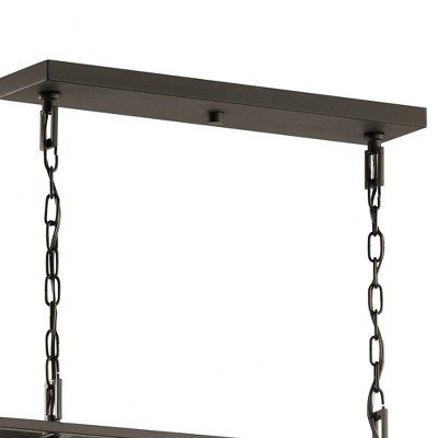 Elegant Bronze 40" Wide Cage Chandelier with Traditional Charm