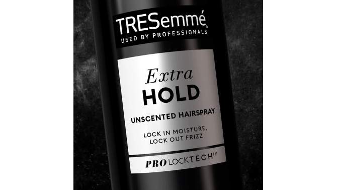 Tresemme Extra Hold Unscented Hairspray for 24-Hour Frizz Control - 11oz, 2 of 9, play video