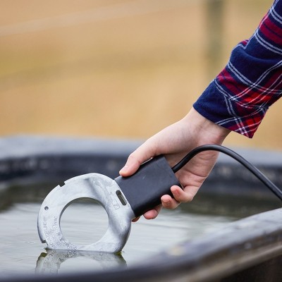 Cast Aluminum 500W Utility Water De-Icer for Birdbaths and Livestock Tanks