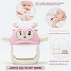 Smily Mia 2 in 1 Reindeer & Penguin Baby Teething Toy Set for Infants 3 Months Plus, Soothing Wearable Baby Chew Toy Sucking Needs - 3 of 4