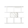 CuisinSmart Wall Mounted Wine Rack, 3-Tier Large Capacity Hanging Bar Shelf Wine Glass Holder Wine Bottle Display Shelf for Kitchen Dining Room Decor - 3 of 4