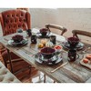 Ukonic Disney Nightmare Before Christmas Jack and Sally Roses 16-Piece Dinnerware Set - 2 of 4