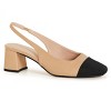 Women's Plus Size WIDE FIT Chelsea Slingback - caramel | CITY CHIC - 2 of 4