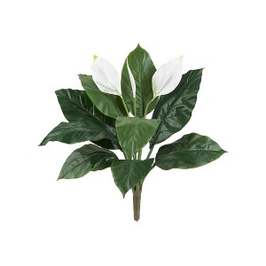 Nearly Natural 24-in Spathiphyllum Artificial Plant (Set of 3) - 1 of 1