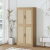 Dovelina Gershwin Accent Storage Cabinet - Versatile Organizer with Adjustable Shelves and Cable Management - 2 of 4